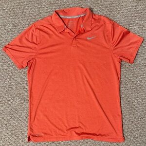 Nike Men's Vibrant Orange Polo